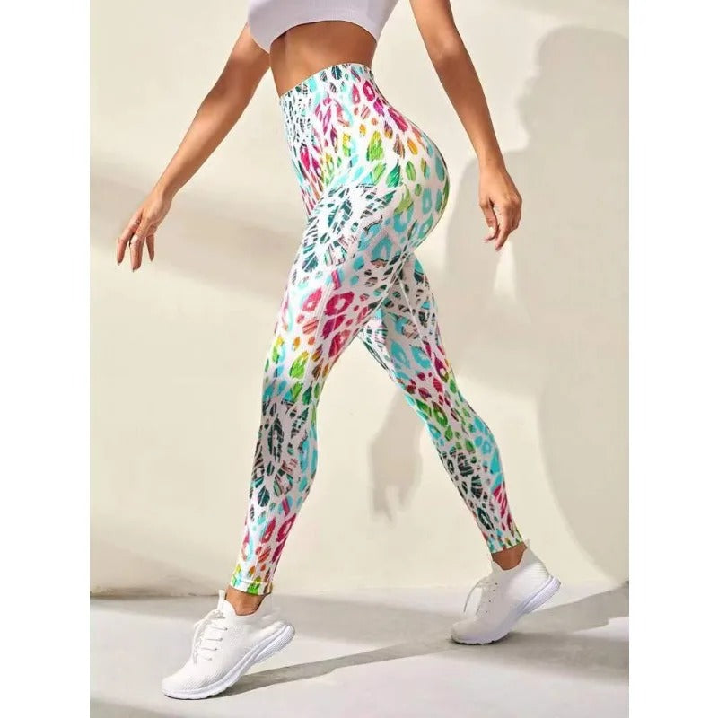 Calza dama push up manchas